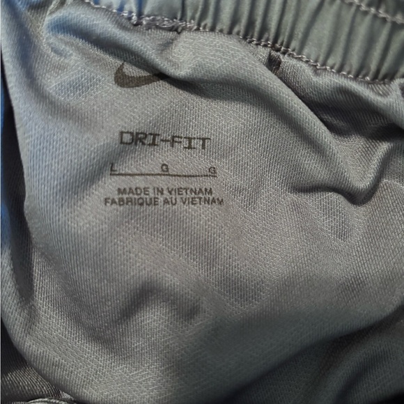 Nike Women's Orange and Olive Athletic Running Shorts - Picture 3 of 3